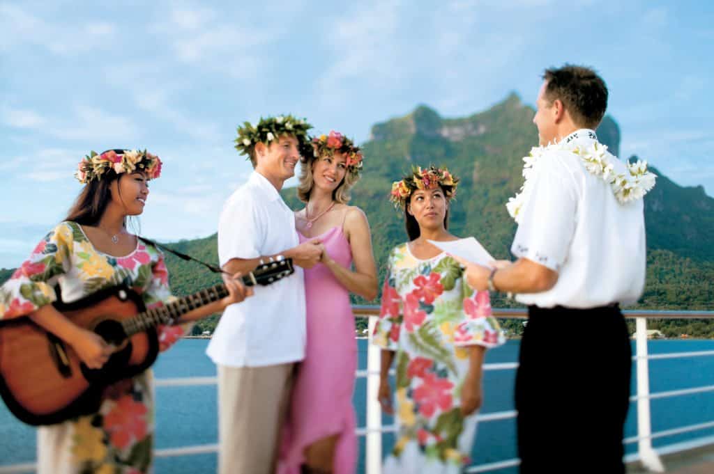 Exotic Destination Wedding - Paul Gauguin Cruises