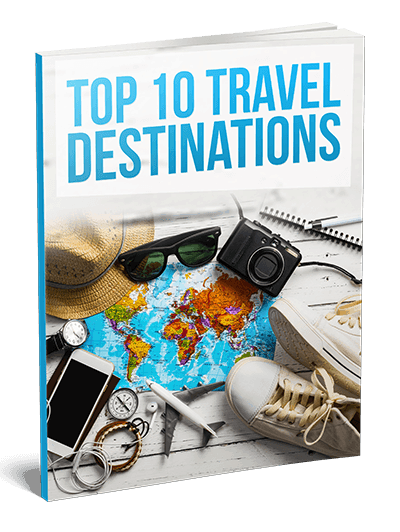 Top 10 Travel Destinations 3D cover