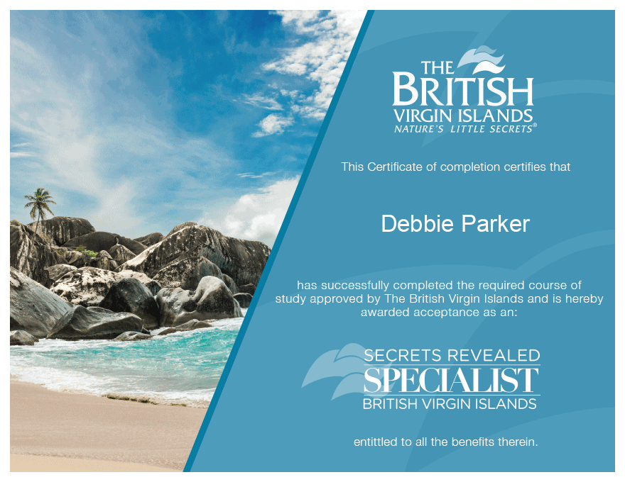 Meet Debbie, the holder of a British Waterways specialist certificate.