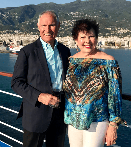 Jim and donna, owners of Fox Travel